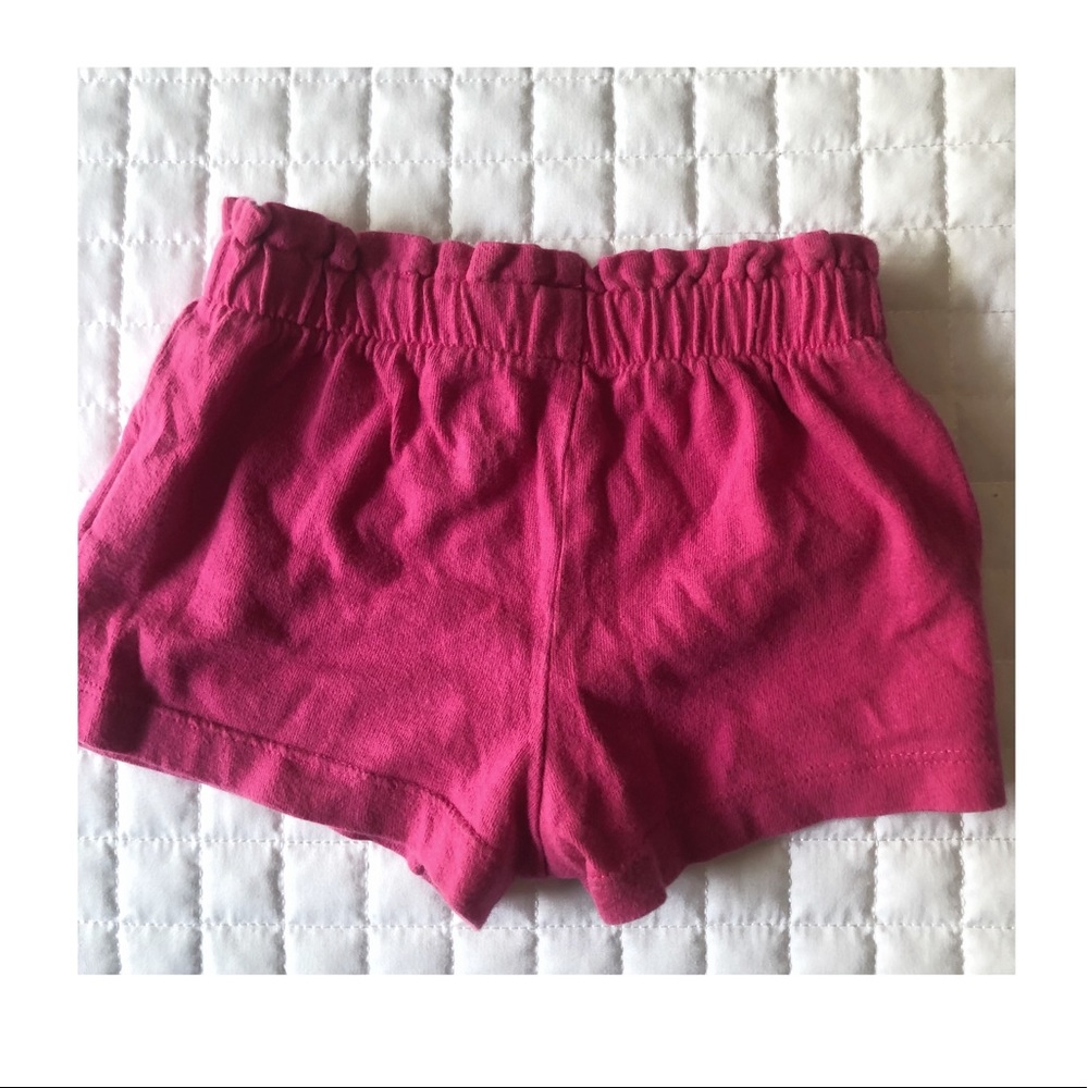 Baby Girl Pink Soft Cotton Shorts Bundle - Picture 3 of 6